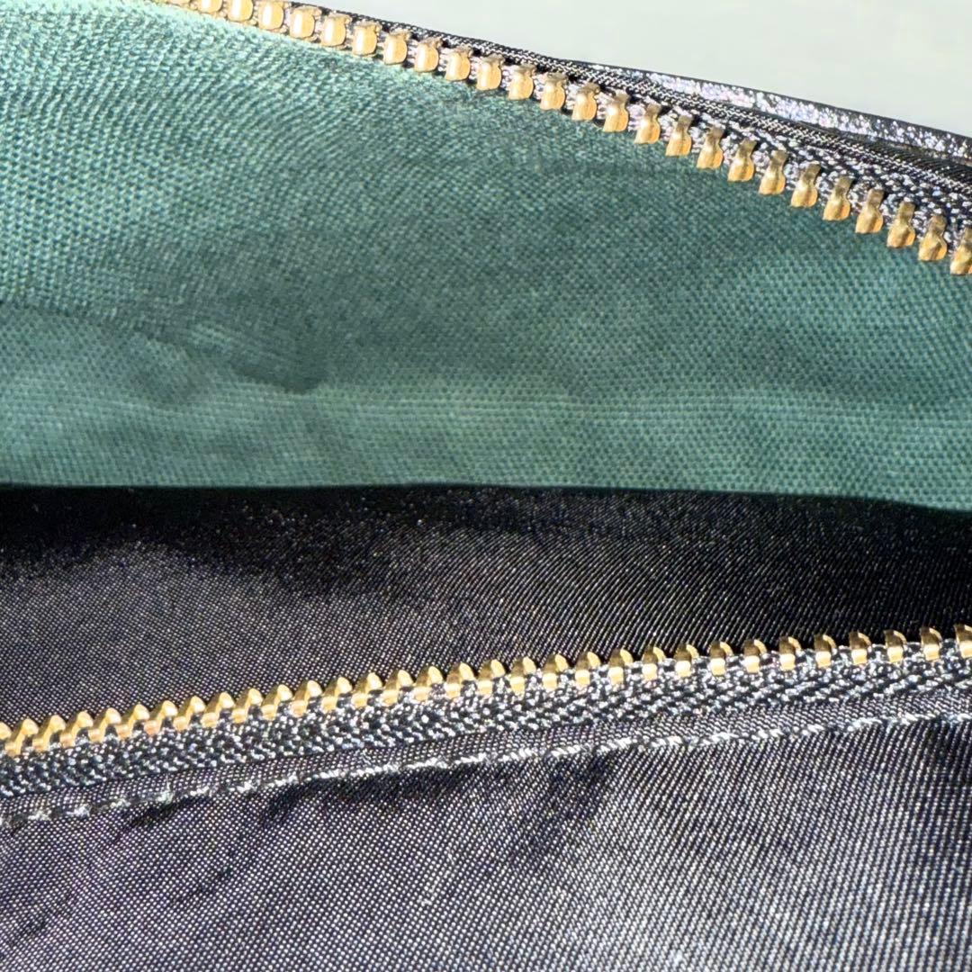 ⭐️新品未使用⭐️　felisi 799　ウエストバッグ　ナイロン×レザー　ブラック