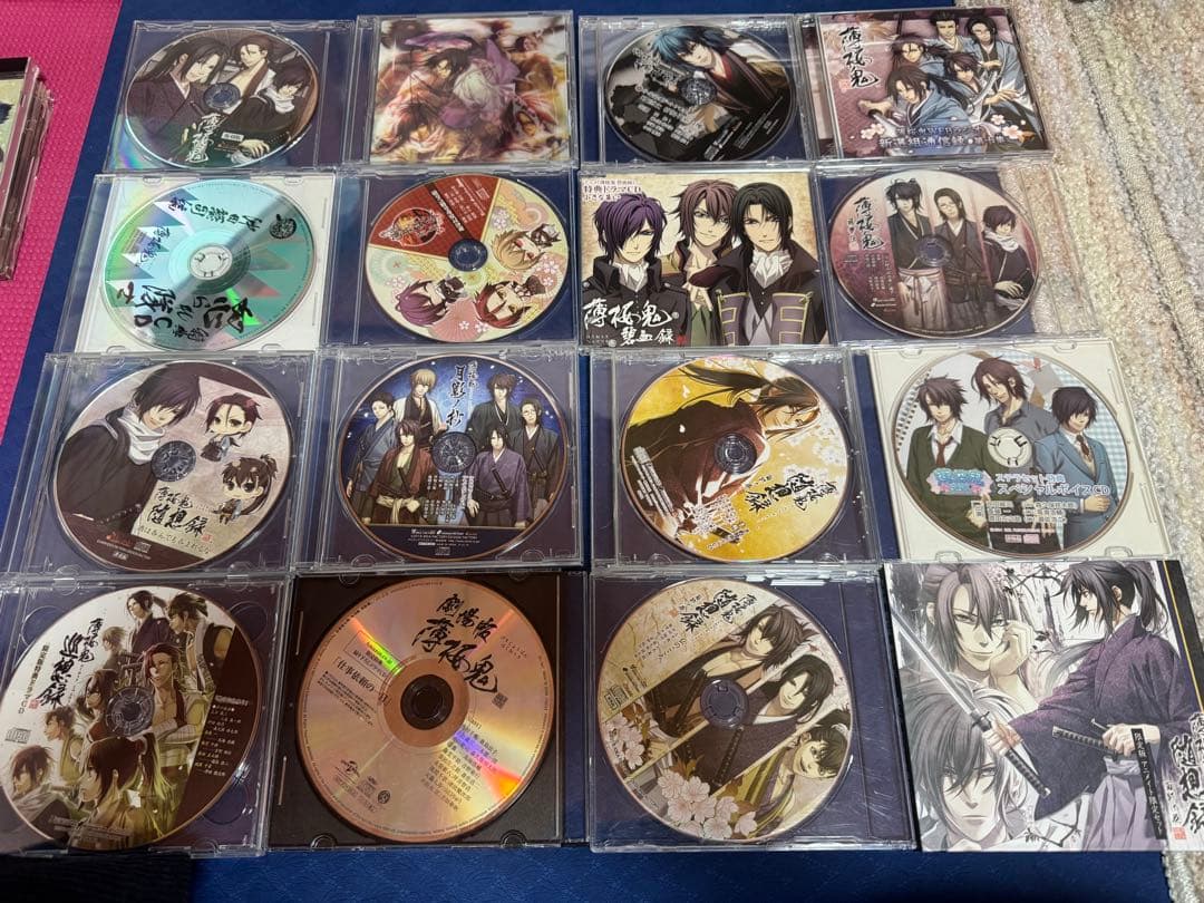 薄桜鬼 CD 104枚　アニメCD ドラマCD まとめ売り　沖田総司　斎藤一