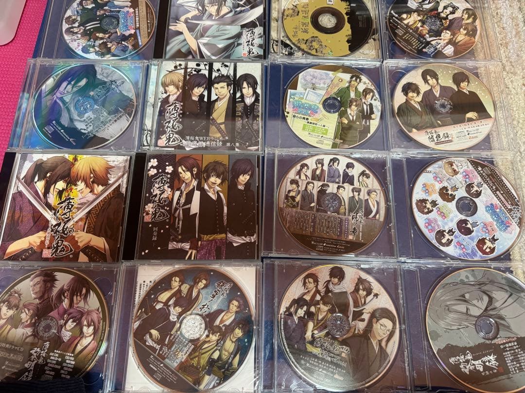 薄桜鬼 CD 104枚　アニメCD ドラマCD まとめ売り　沖田総司　斎藤一