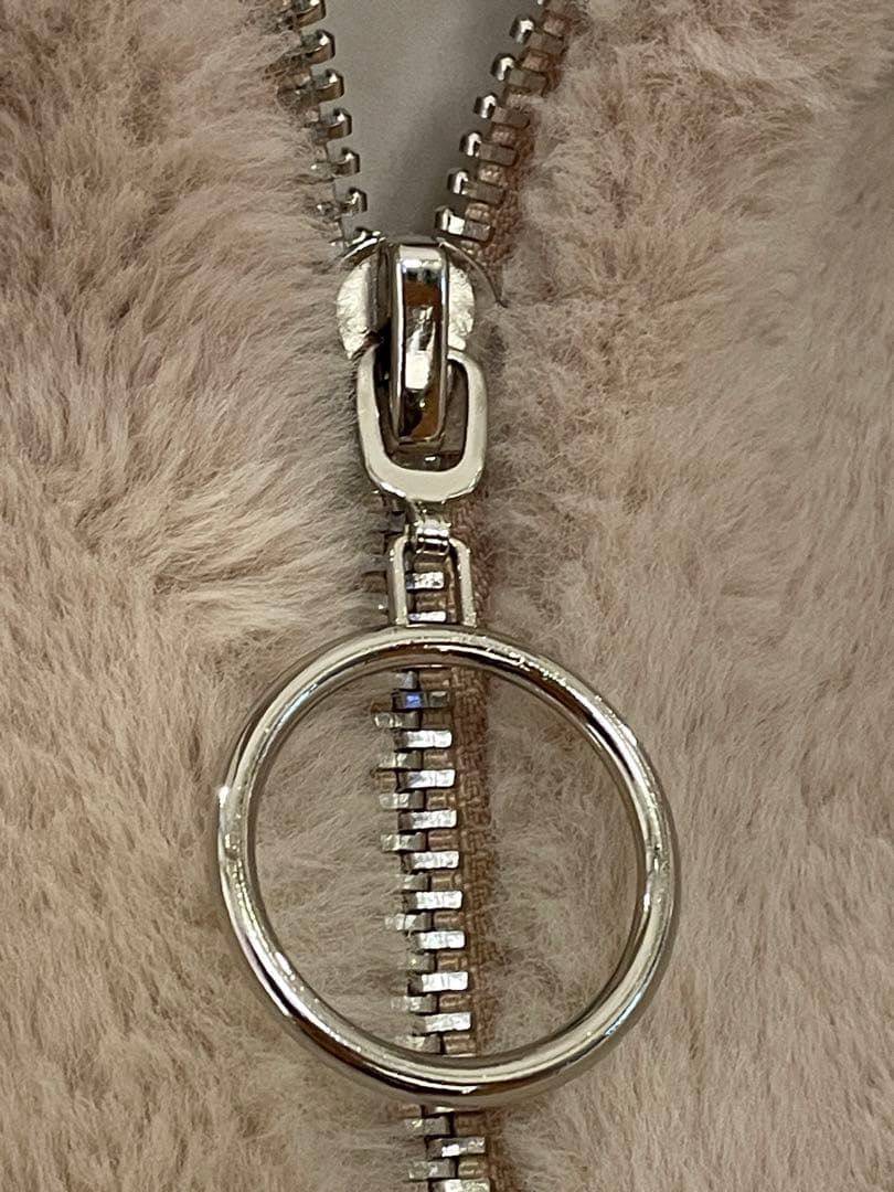 Fano Studios ジップアップブルゾン アイボリー　M ボアコート