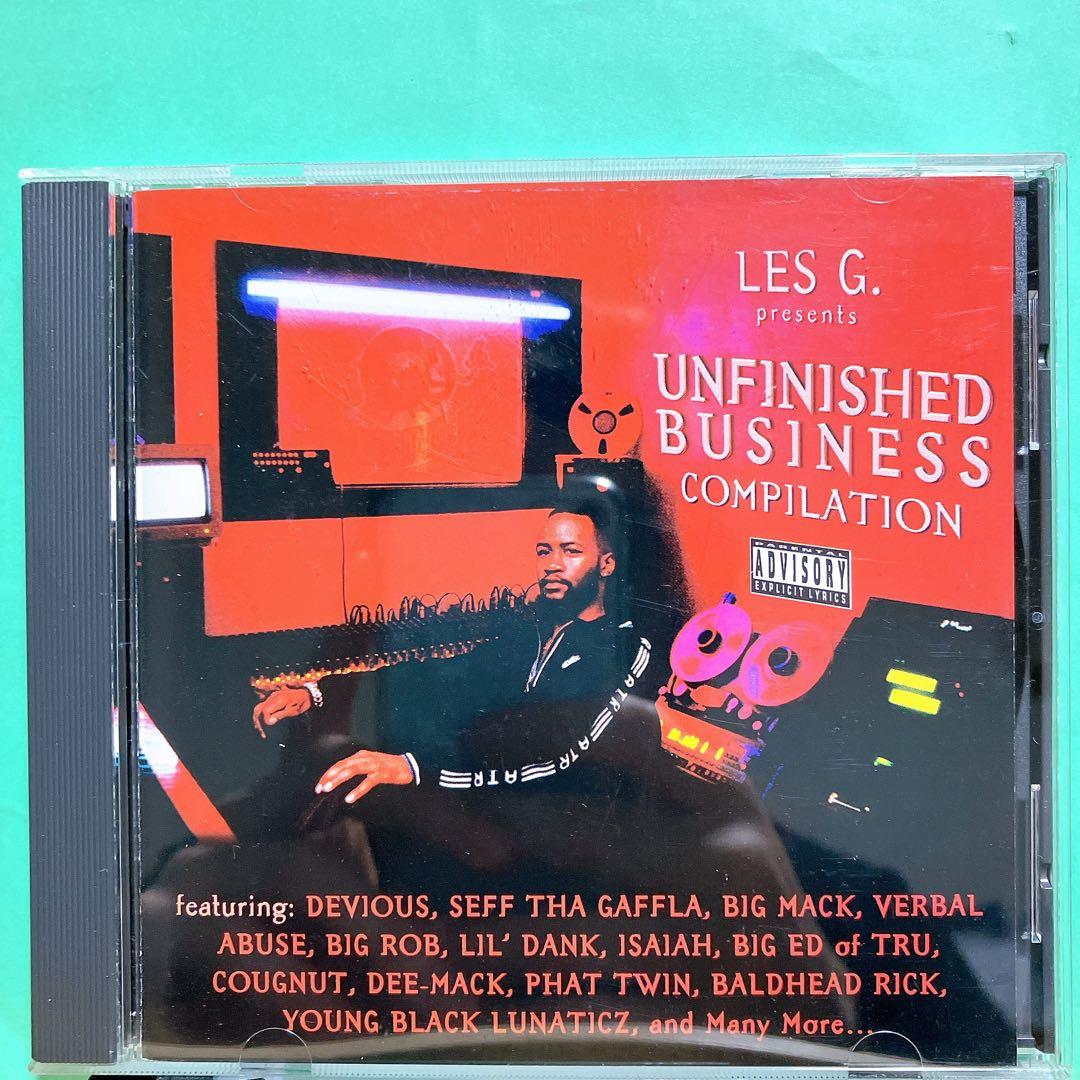LES G. UNFINISHED BUSINESS コンピレーション　CD
