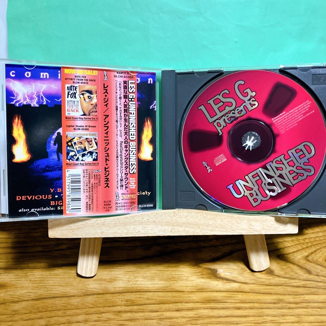 LES G. UNFINISHED BUSINESS コンピレーション　CD