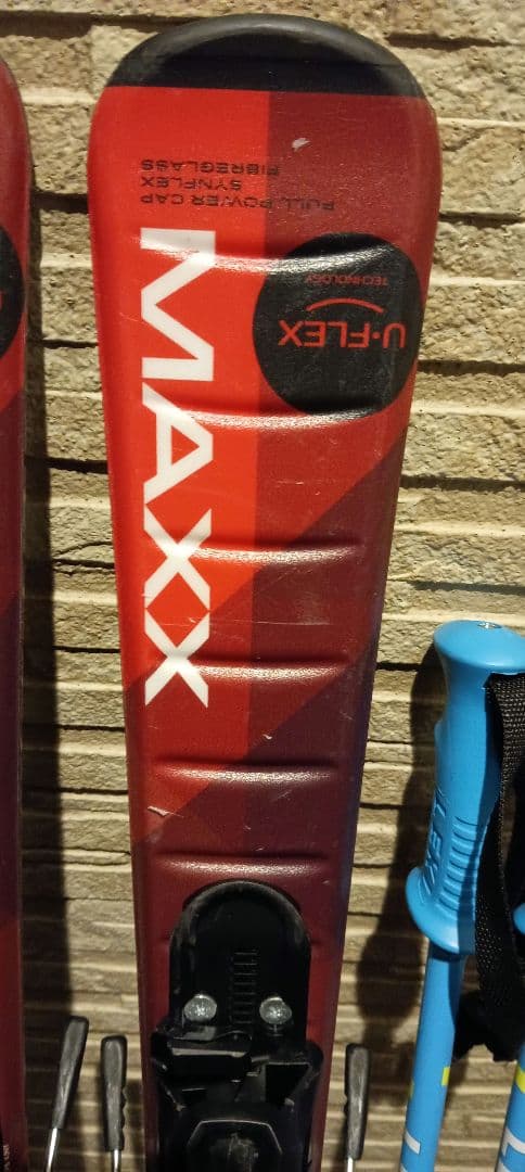 U-FLEX MAXX スキー板とLEKIポールセット