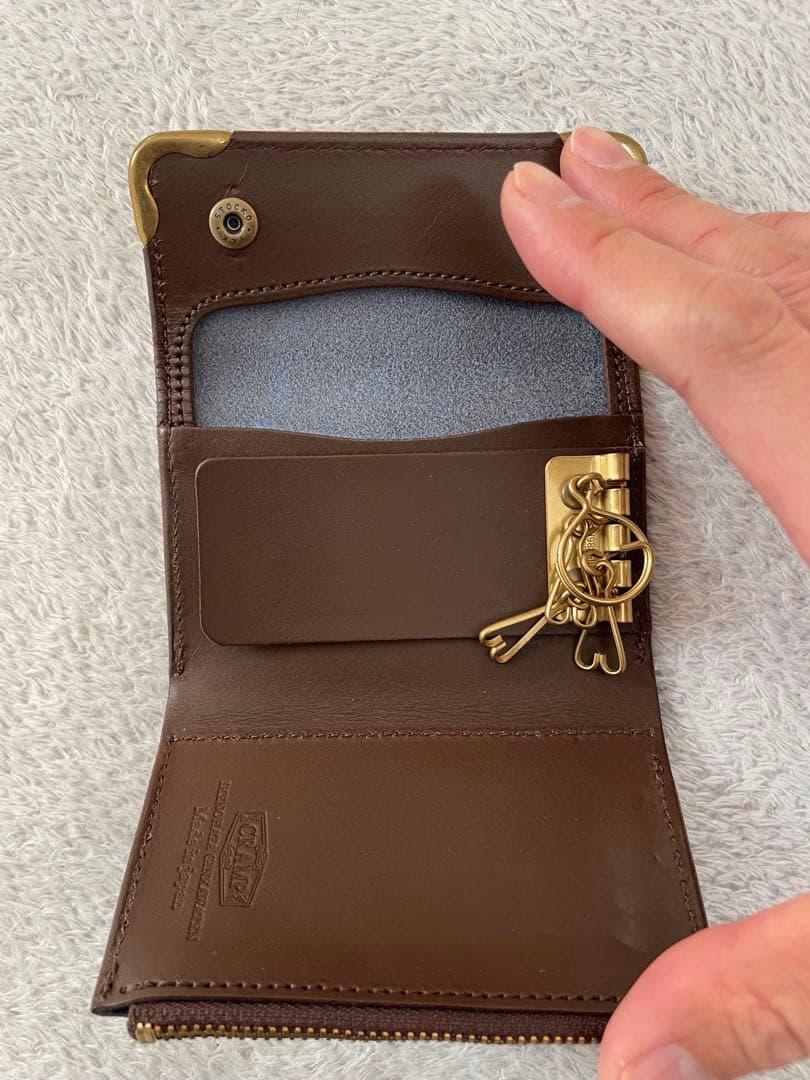 池之端銀革店　キーケース