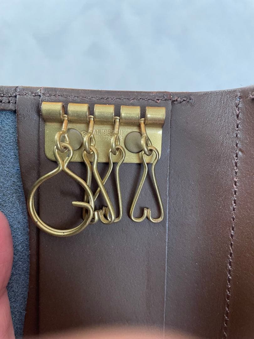 池之端銀革店　キーケース