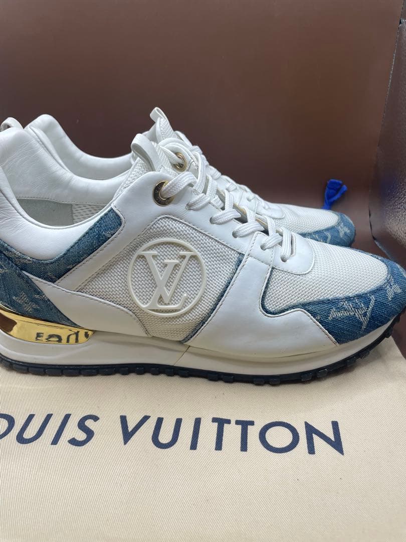 のんちゃん箱袋付きルイヴィトン　ランアウェイ　モノグラムデニム