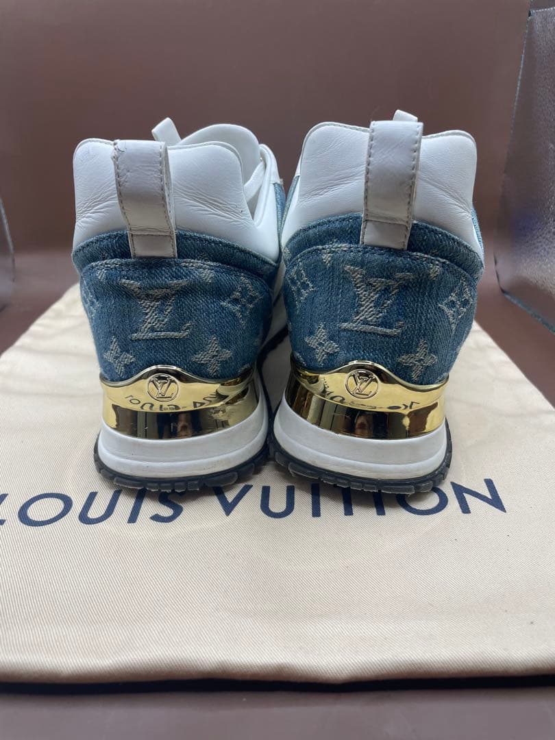 のんちゃん箱袋付きルイヴィトン　ランアウェイ　モノグラムデニム