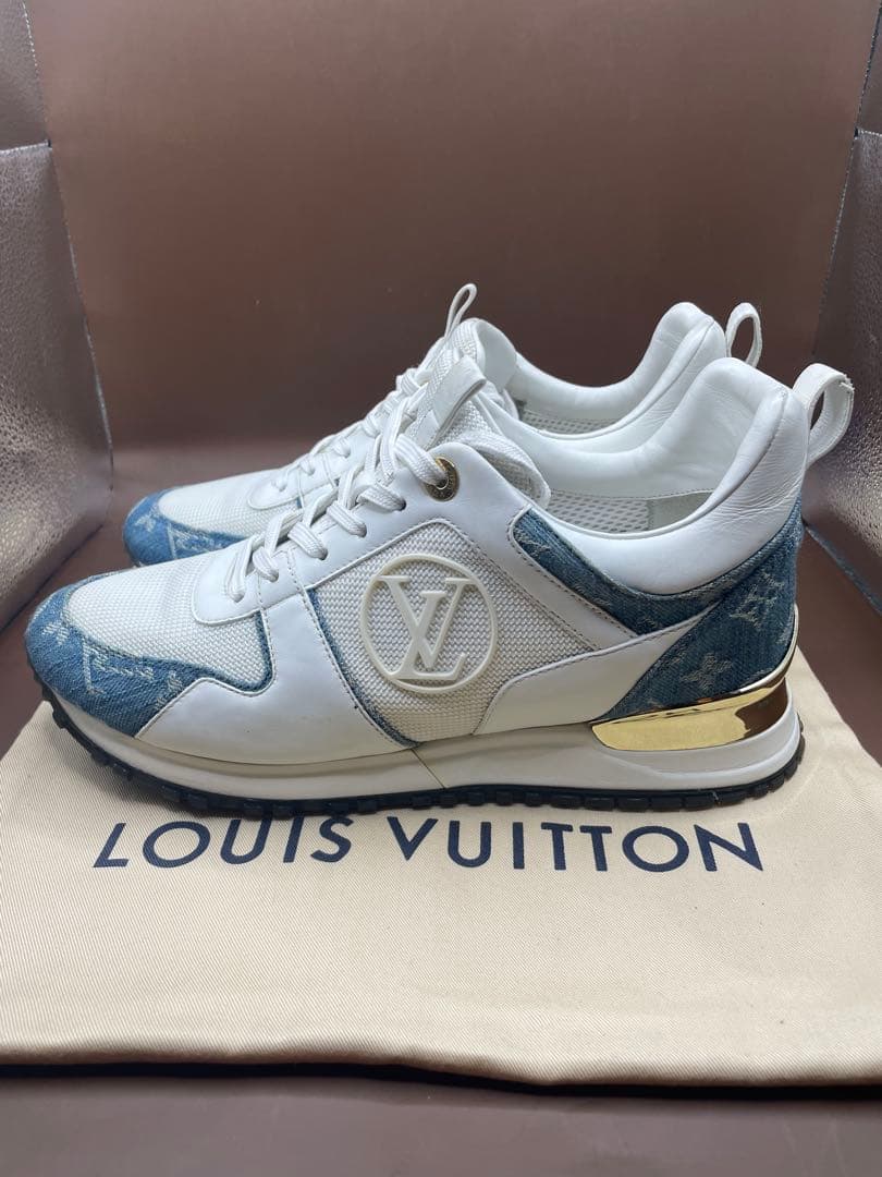 のんちゃん箱袋付きルイヴィトン　ランアウェイ　モノグラムデニム