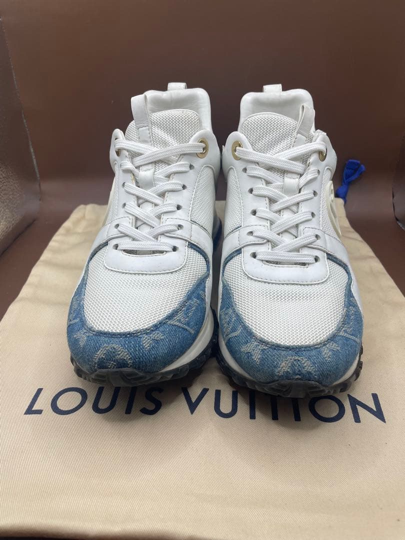 のんちゃん箱袋付きルイヴィトン　ランアウェイ　モノグラムデニム