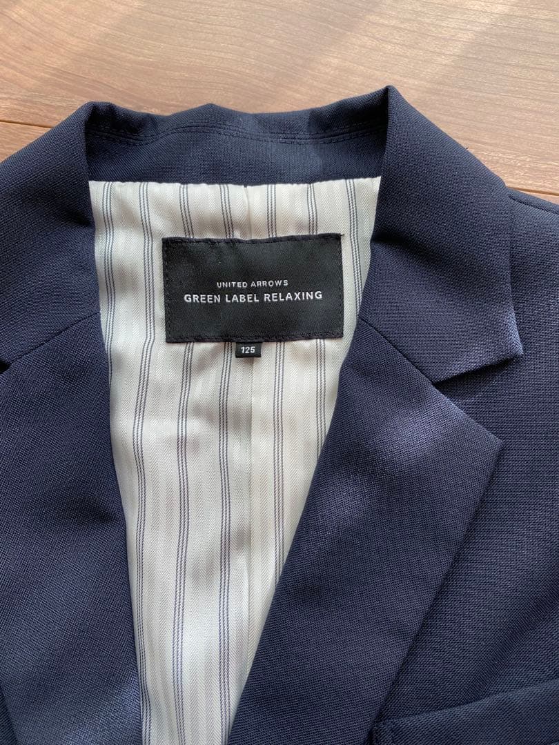 美品　green label relaxing フォーマルスーツ　125