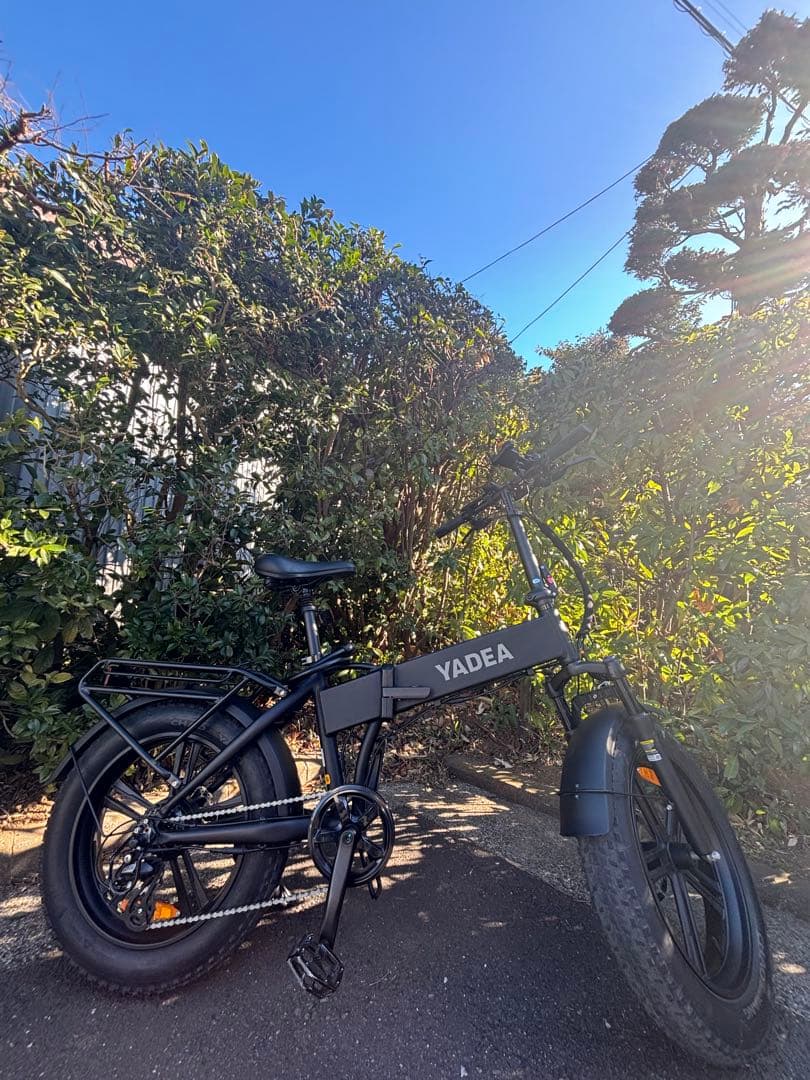 YADEA 折りたたみ自転車 ブラック