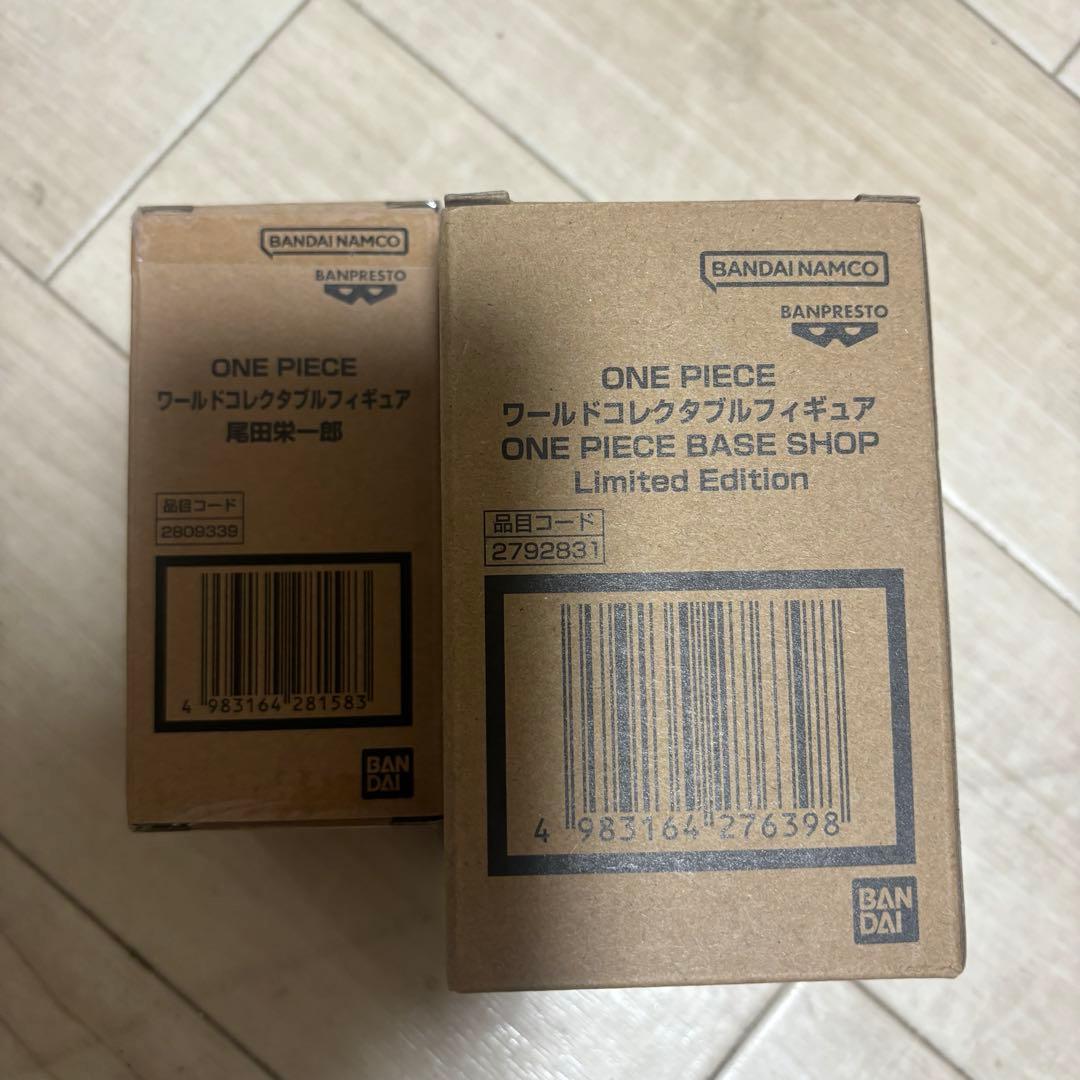 ONE PIECE ワールドコレクタブルフィギュア 2個セット