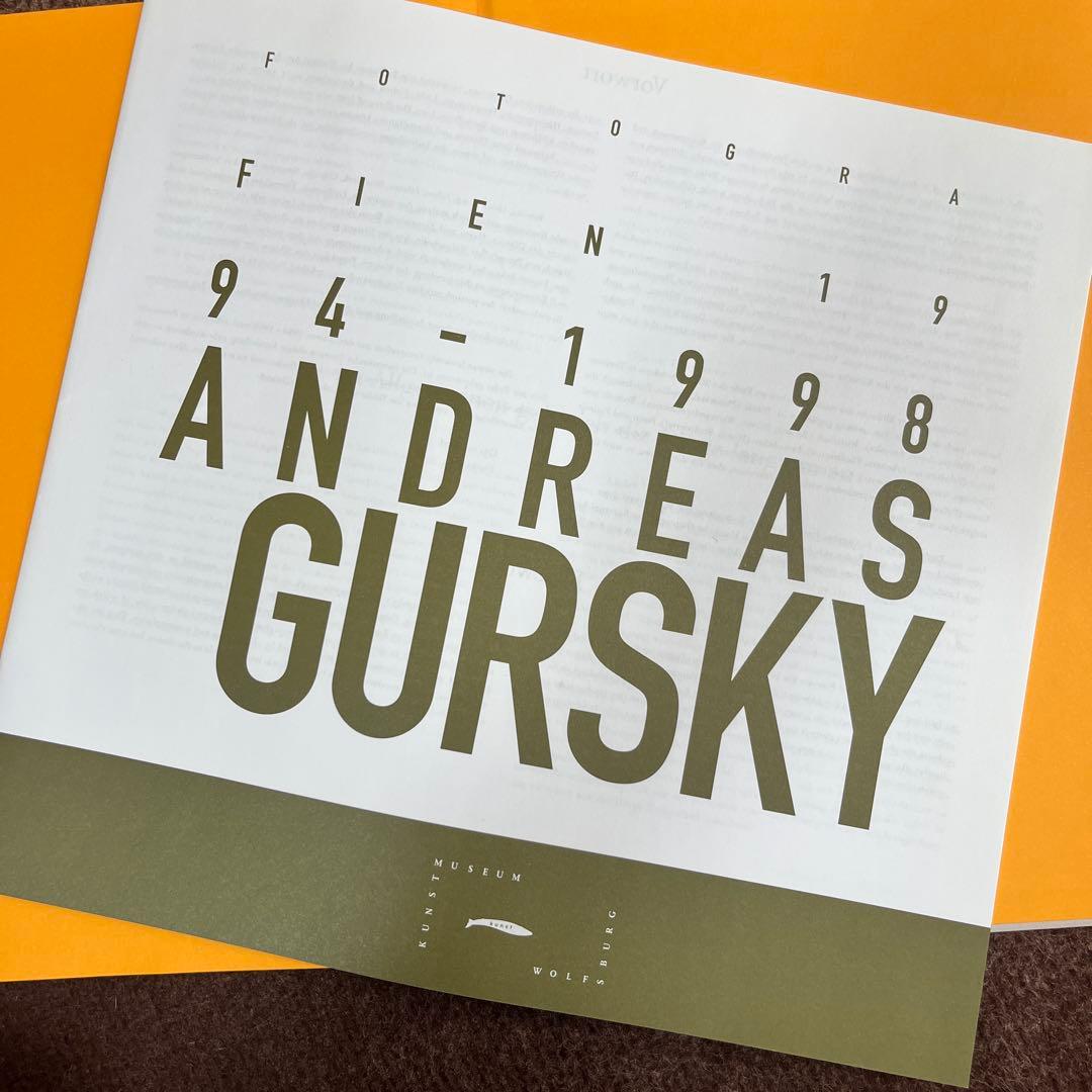 Andreas Gursky Fotografien 1994-1998 写真集