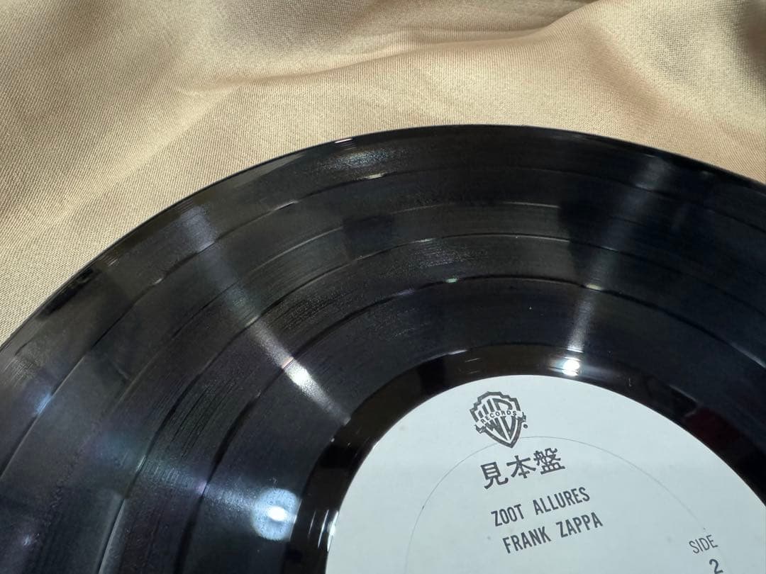 プロモFRANK ZAPPA/ZOOT ALLURES/P10266W LP