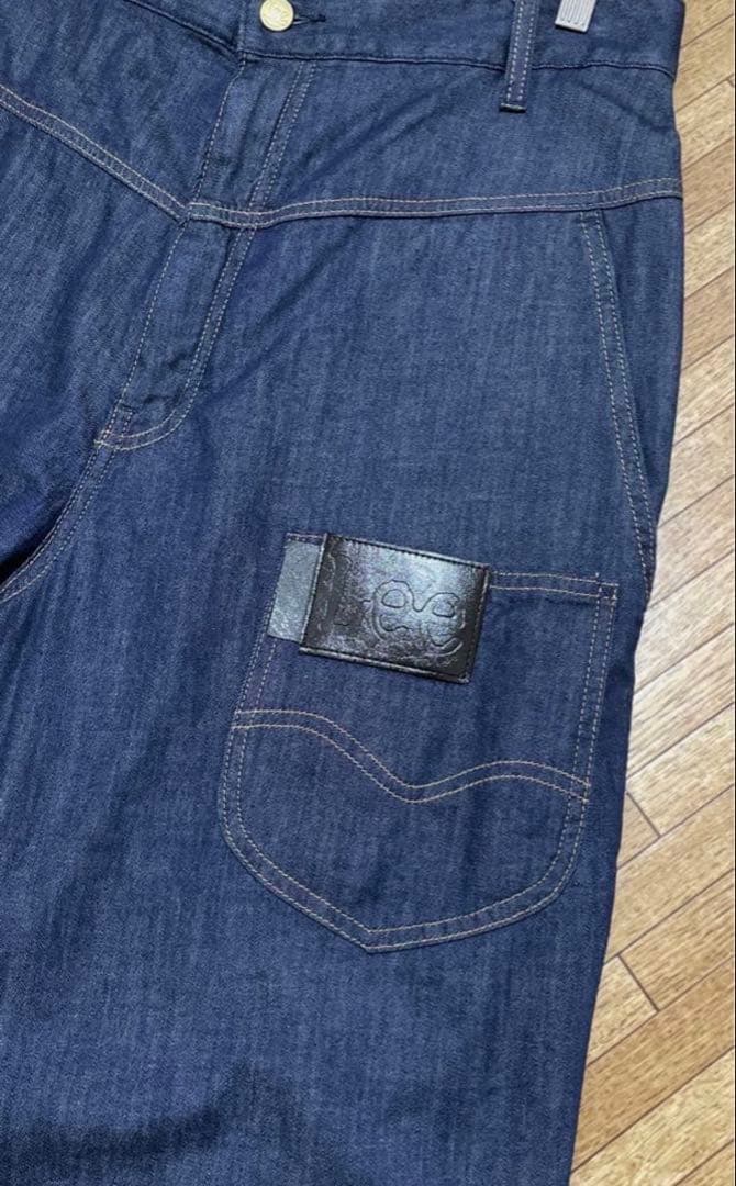 メルシーボークー Leeコラボ うしろまえデニムパンツ