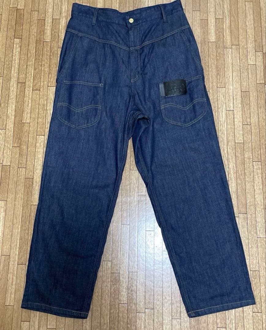 メルシーボークー Leeコラボ うしろまえデニムパンツ