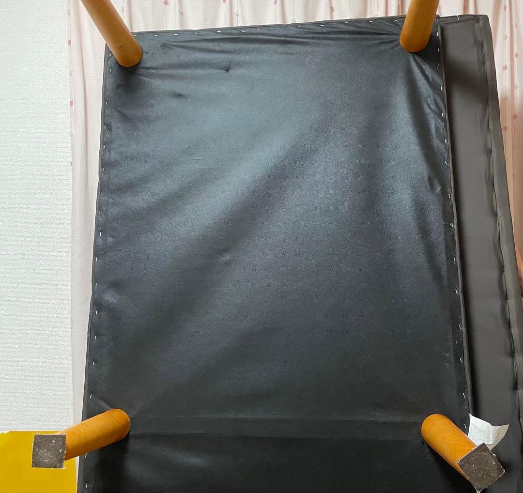 ソファベッド シングルベッド ダークブラウン