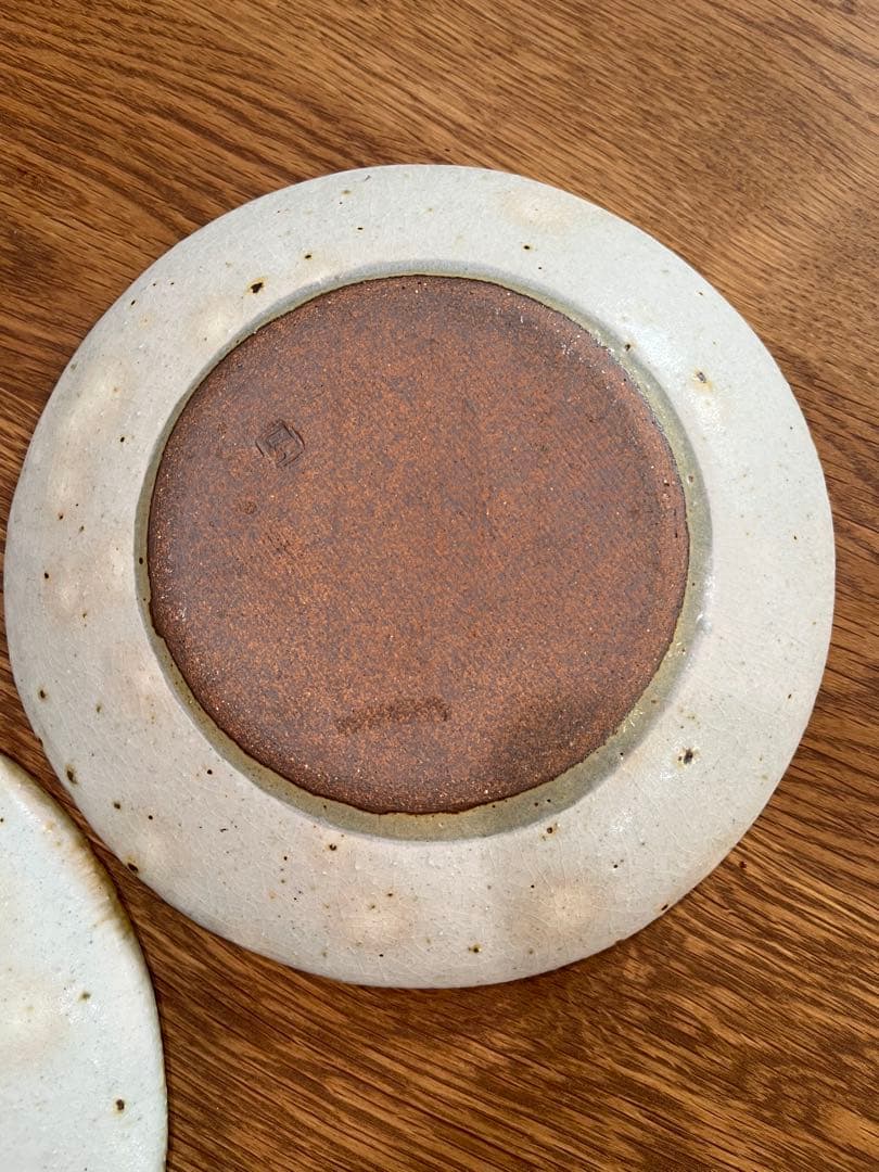 市野吉記　円形プレート　18.7cm 3枚セット