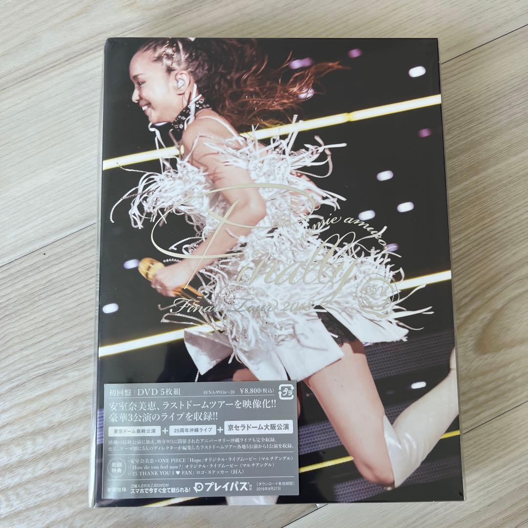 たか　安室奈美恵 初回限定盤 Finally 5公演 DVD 5枚セット