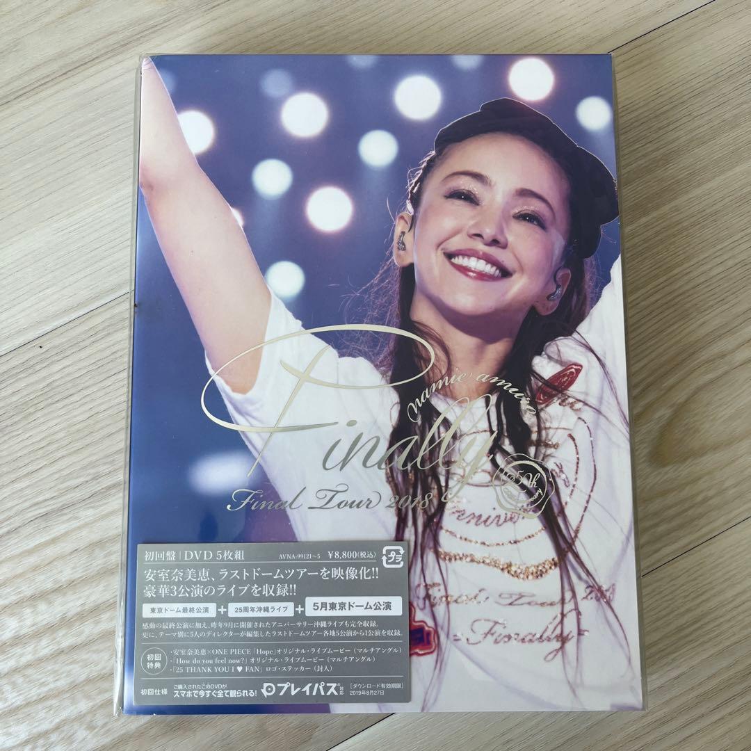 たか　安室奈美恵 初回限定盤 Finally 5公演 DVD 5枚セット