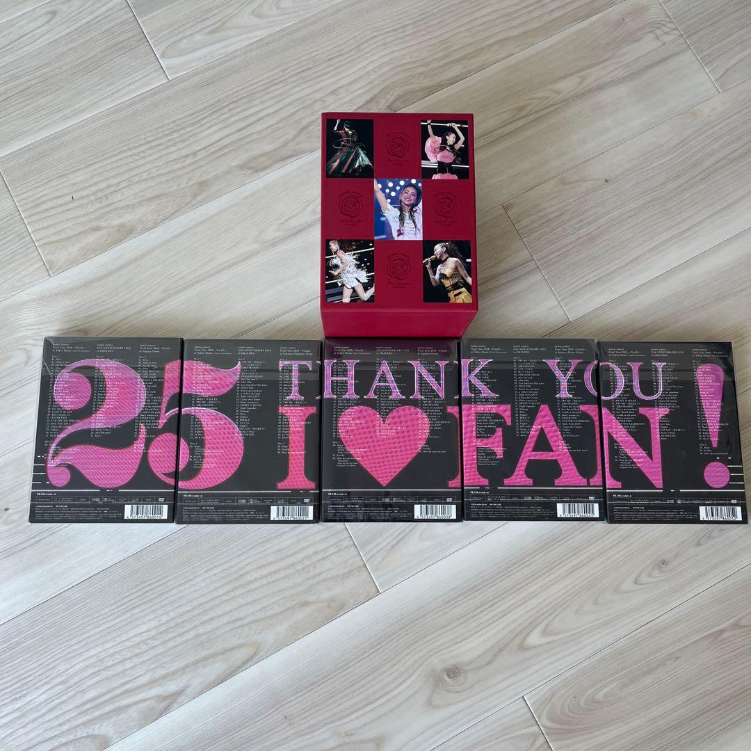 たか　安室奈美恵 初回限定盤 Finally 5公演 DVD 5枚セット