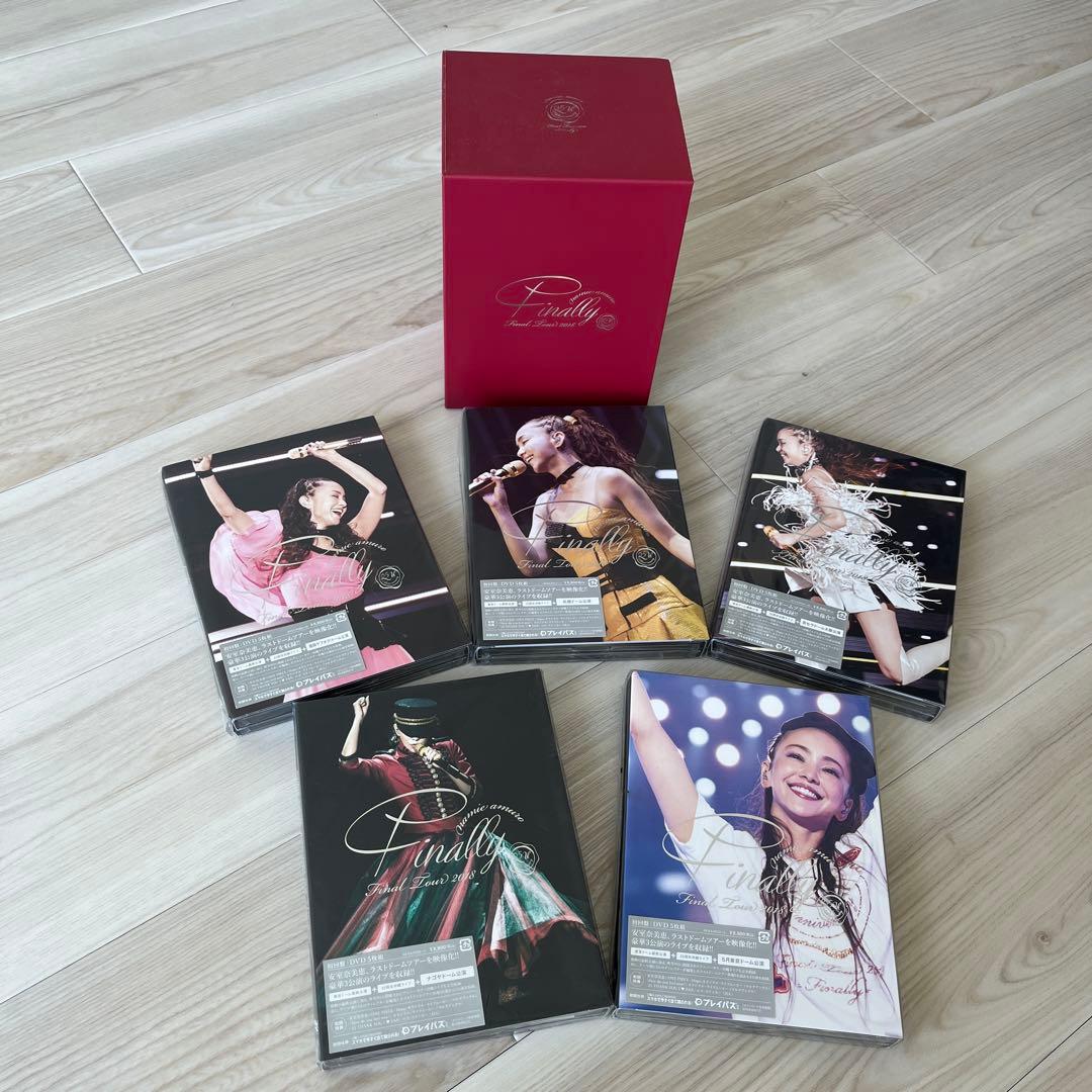 たか　安室奈美恵 初回限定盤 Finally 5公演 DVD 5枚セット