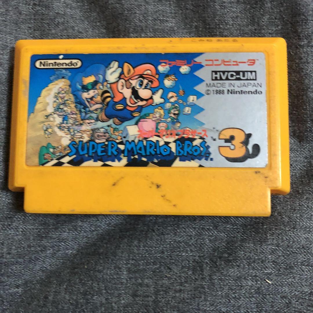 ファミコンソフト スーパーマリオブラザーズ3
