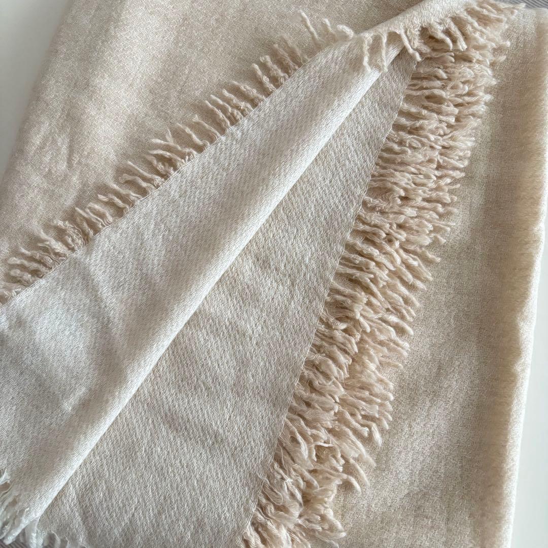 エストネーション フリンジ カシミヤ ストール 新品