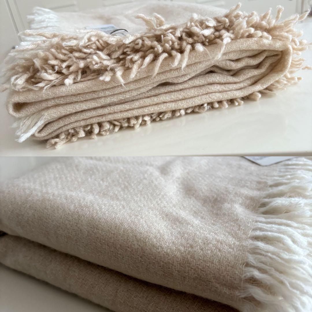 エストネーション フリンジ カシミヤ ストール 新品