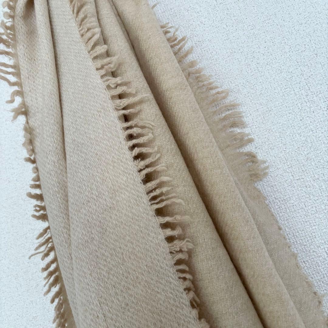 エストネーション フリンジ カシミヤ ストール 新品