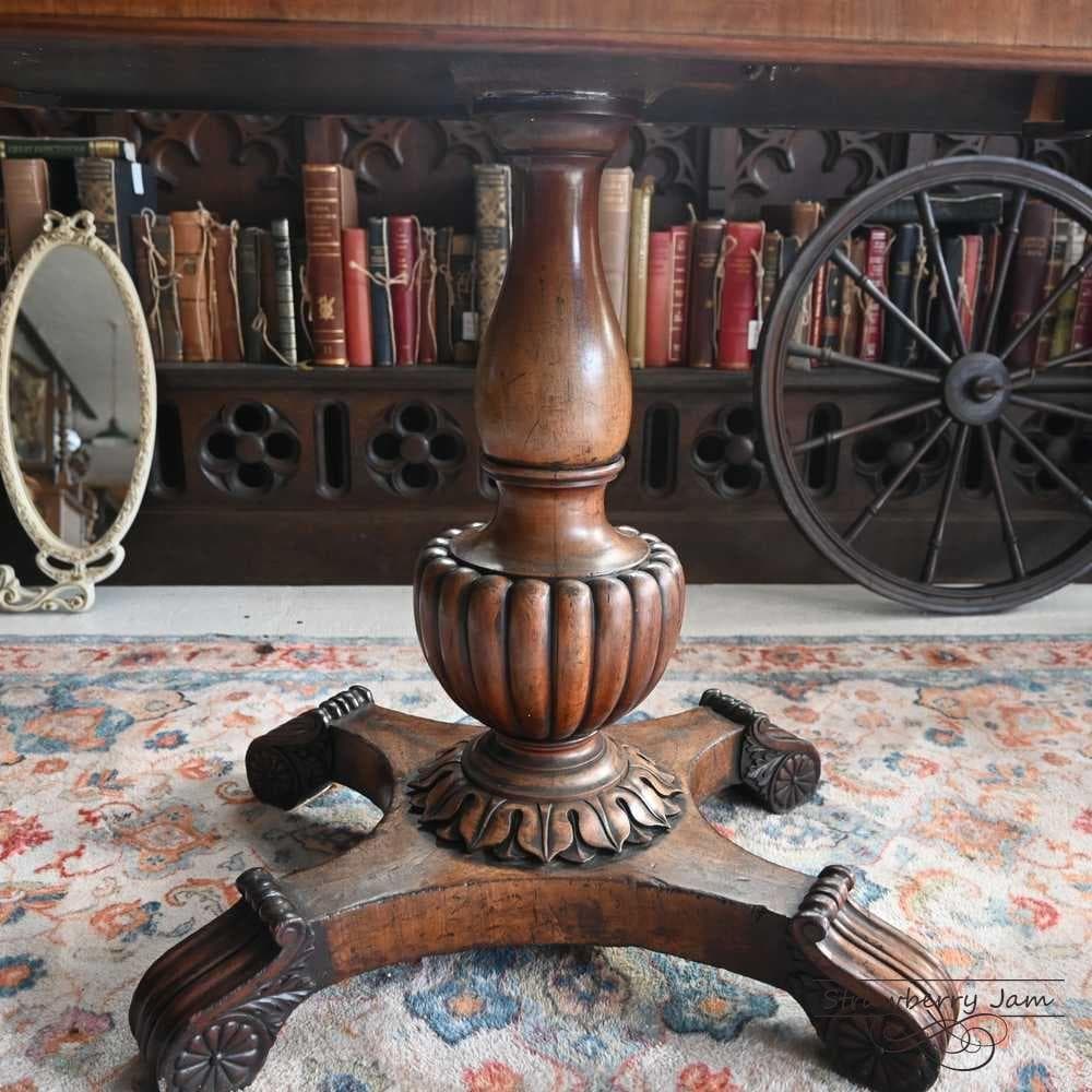 L3705-220 英国アンティーク ゲームテーブル ダイニングテーブル