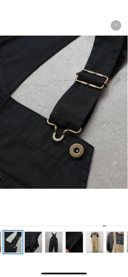 LUXE 定番オーバーオール【コンパクトギャバ】 ‼️お値下げ中‼️