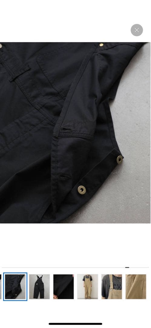 LUXE 定番オーバーオール【コンパクトギャバ】 ‼️お値下げ中‼️