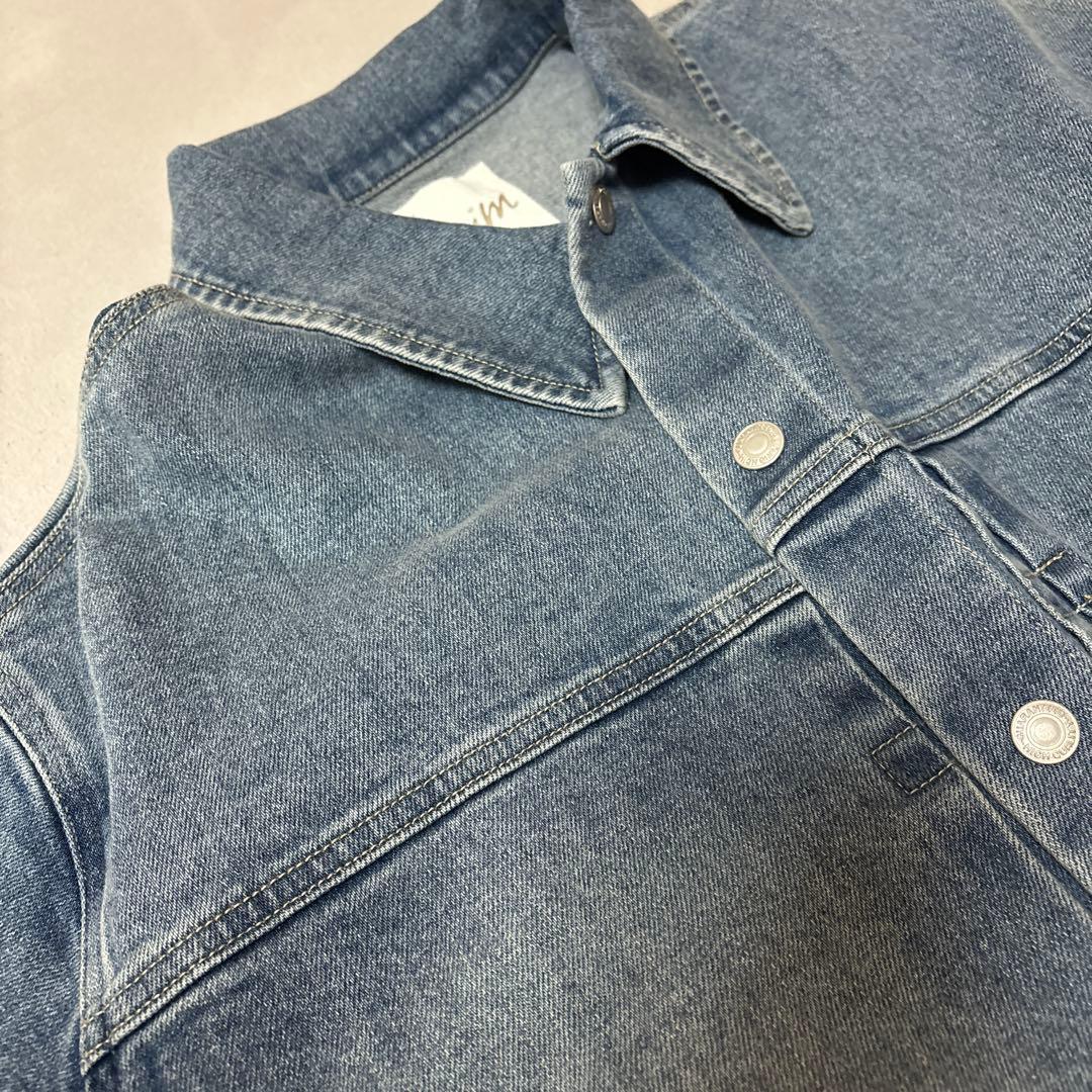 新品　Cynical シニカル　ライトブルー デニムジャケット Gジャン