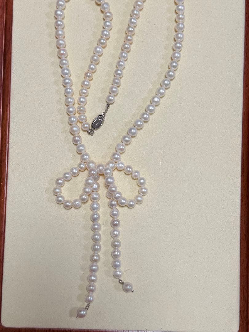お客様オーダーパールネックレス