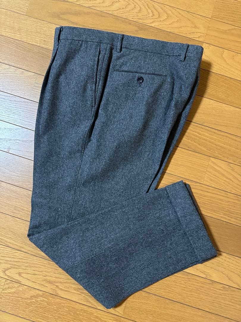 Brilla ブリッラ BEAMS フランネル スラックス グレー 50 新品