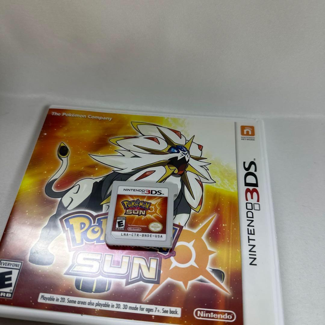 【海外版】 3DS ソフト ポケットモンスター サン Pokemon ポケモン