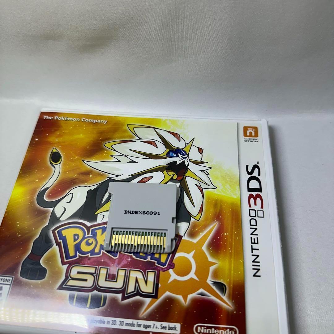【海外版】 3DS ソフト ポケットモンスター サン Pokemon ポケモン