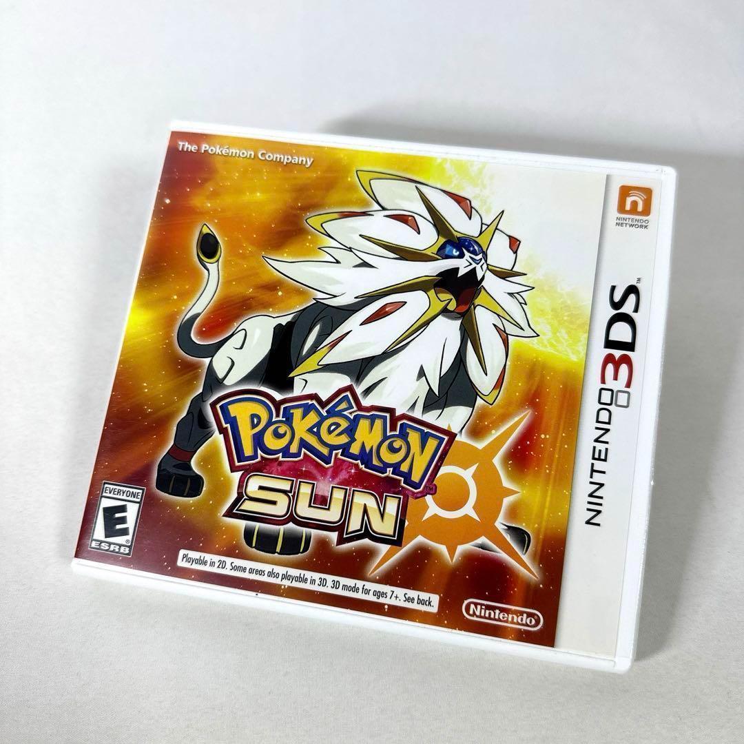 【海外版】 3DS ソフト ポケットモンスター サン Pokemon ポケモン