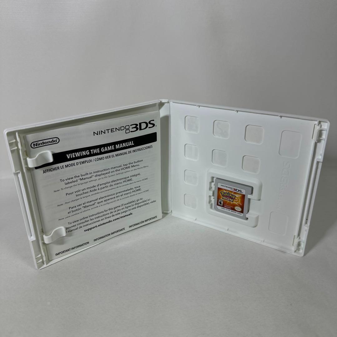 【海外版】 3DS ソフト ポケットモンスター サン Pokemon ポケモン