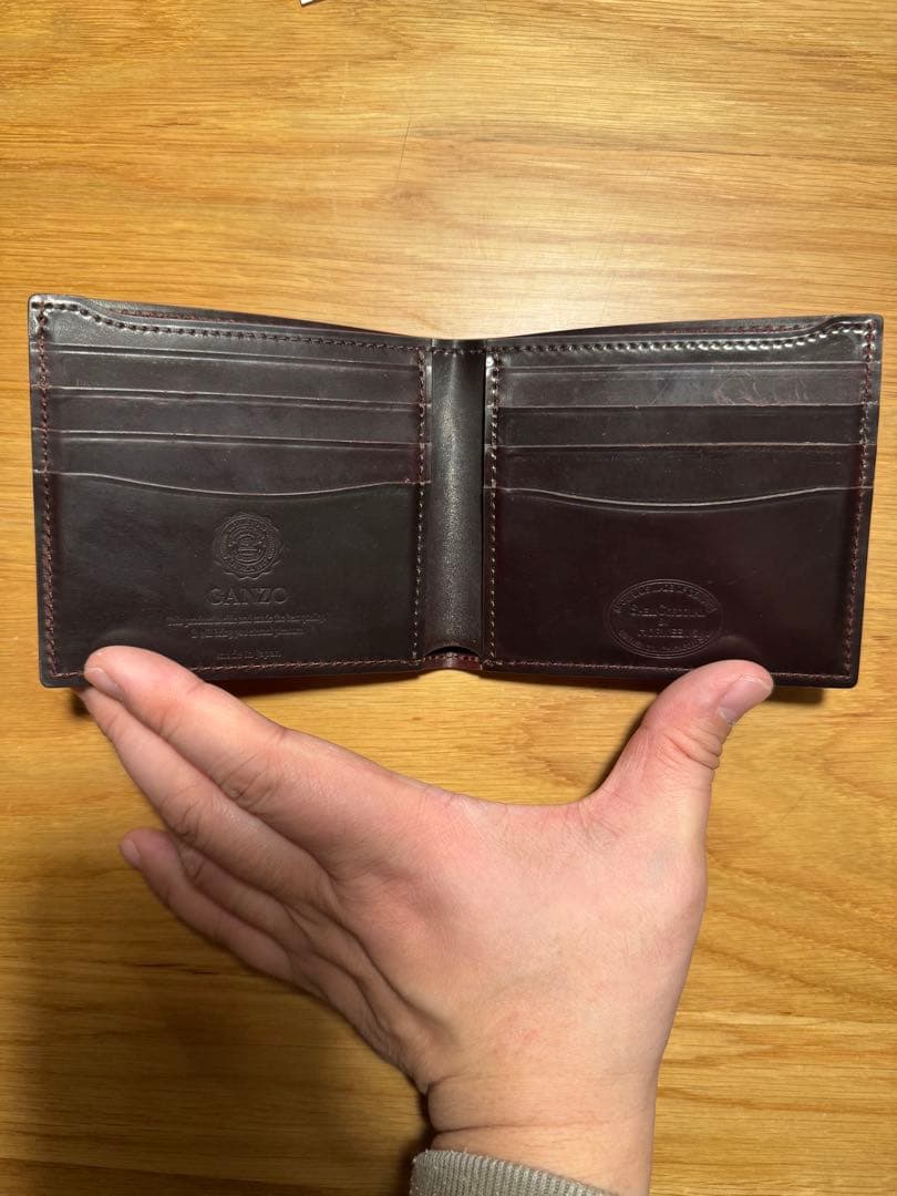 GANZO シェルコードバン2 純札入れ