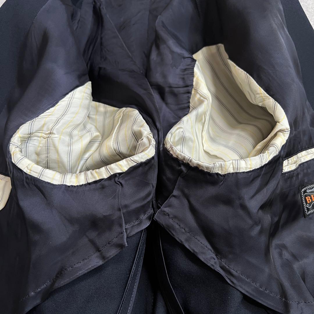 【美品】ビームスプラス コーデュラ ブレザージャケット 紺ブレ金ボタンネイビーM