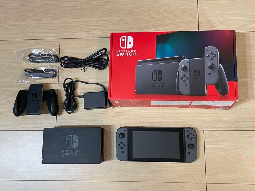 Switch Nintendo Switch グレー 本体・箱あり