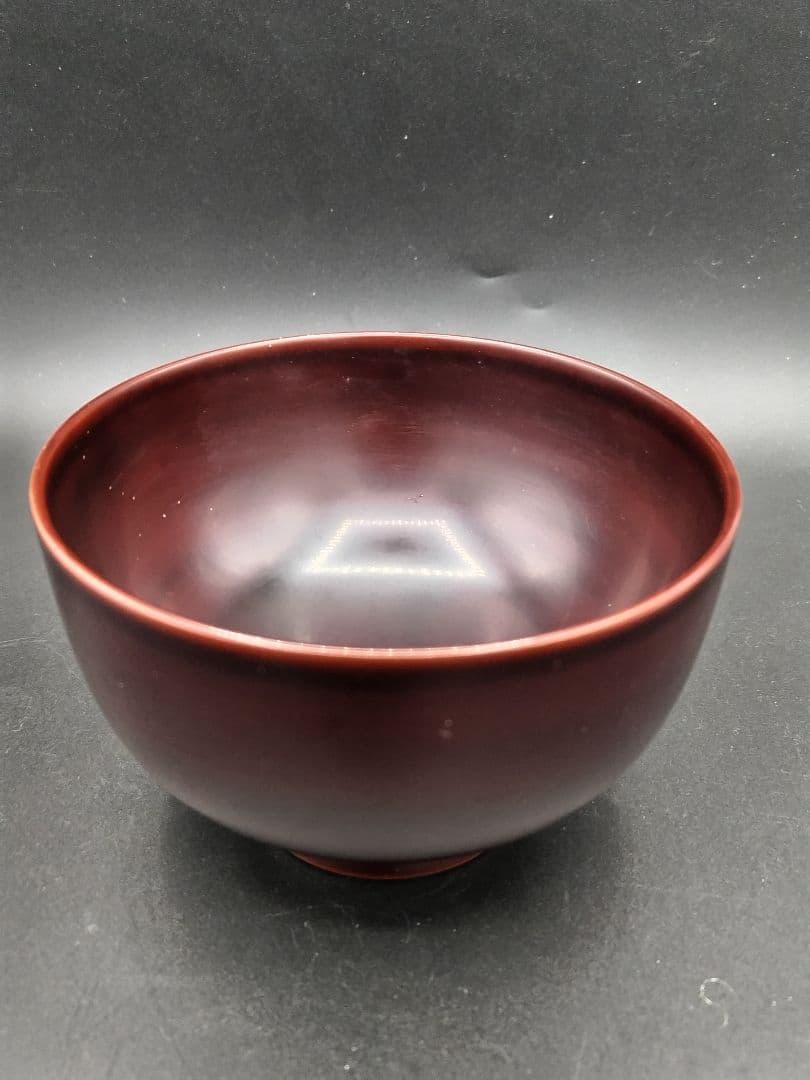 岩手県浄法寺漆器「御山御器」木製 黒赤グラデーション 汁椀五客