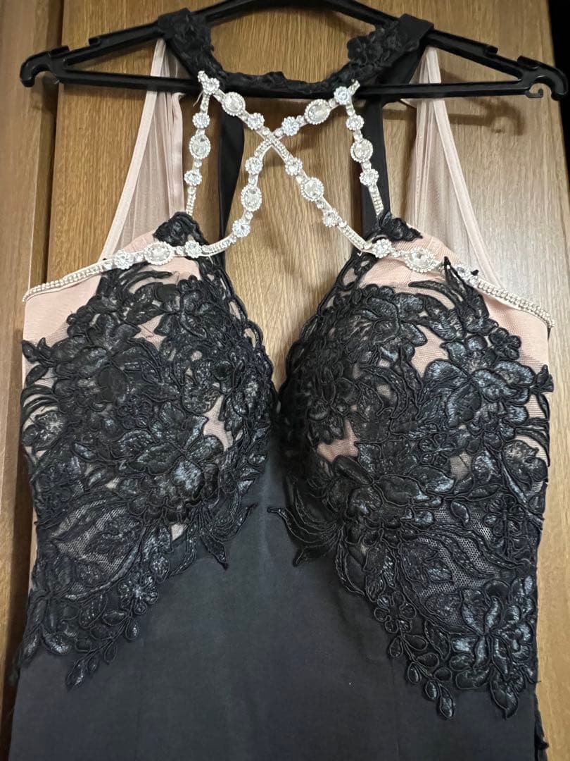 suger ROBE de FLEURS Glossy ストレッチキャバドレス