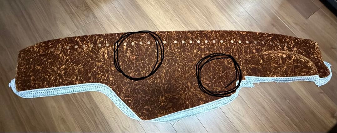 グラプロ ダッシュマット チンチラブラウン