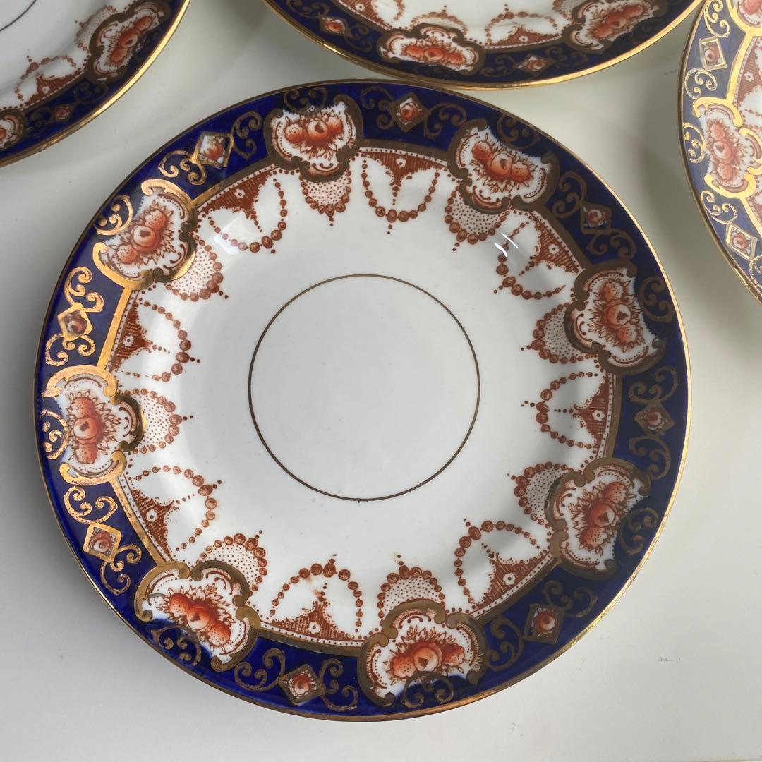 ロイヤルアルバート　イマリ 伊万里　コバルトブルー　17.5cm プレート　6枚