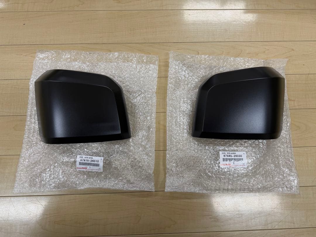 トヨタ純正 ハイエース ドアミラーカバー 左右セット 未使用