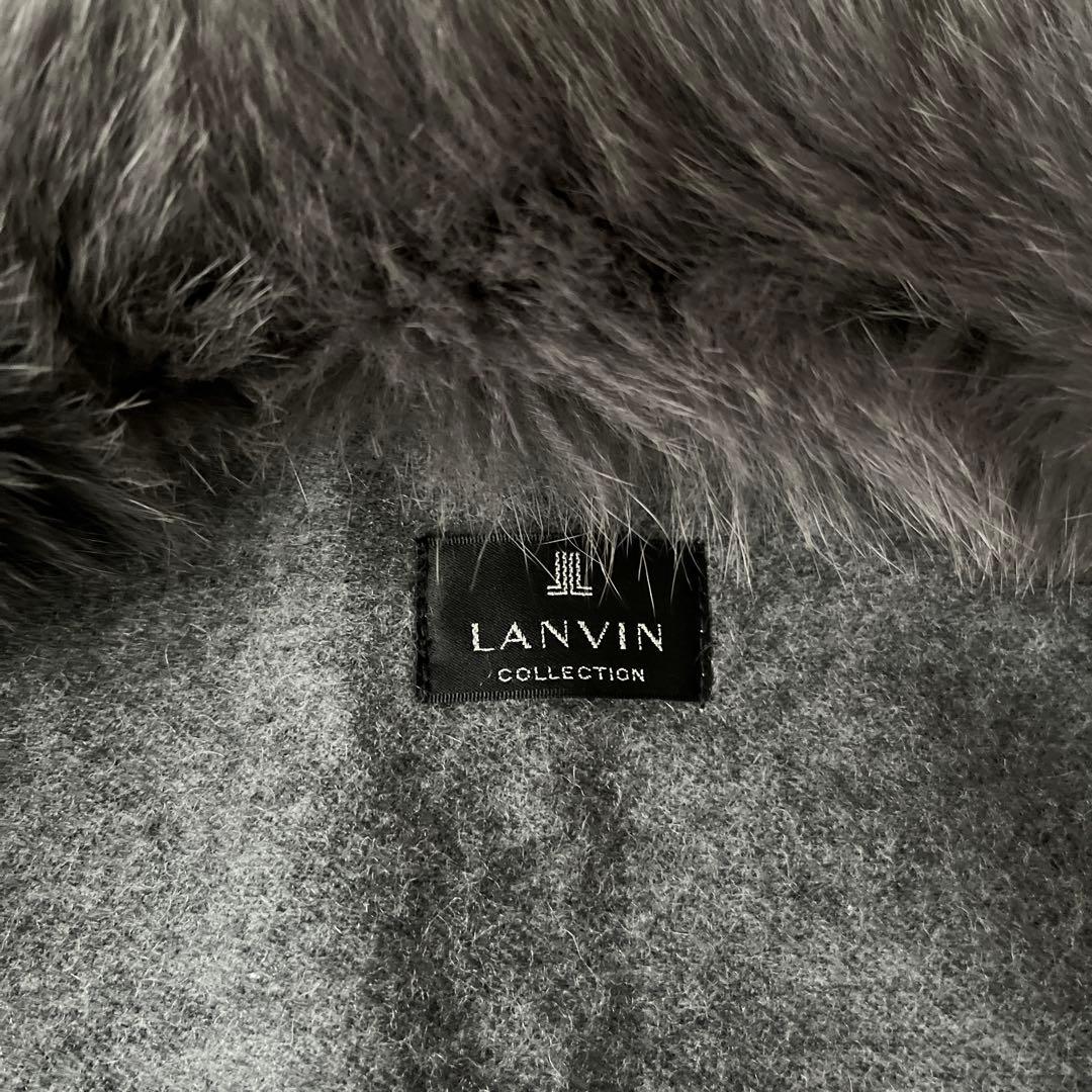 ランバンコレクション　ポンチョ　ケープ