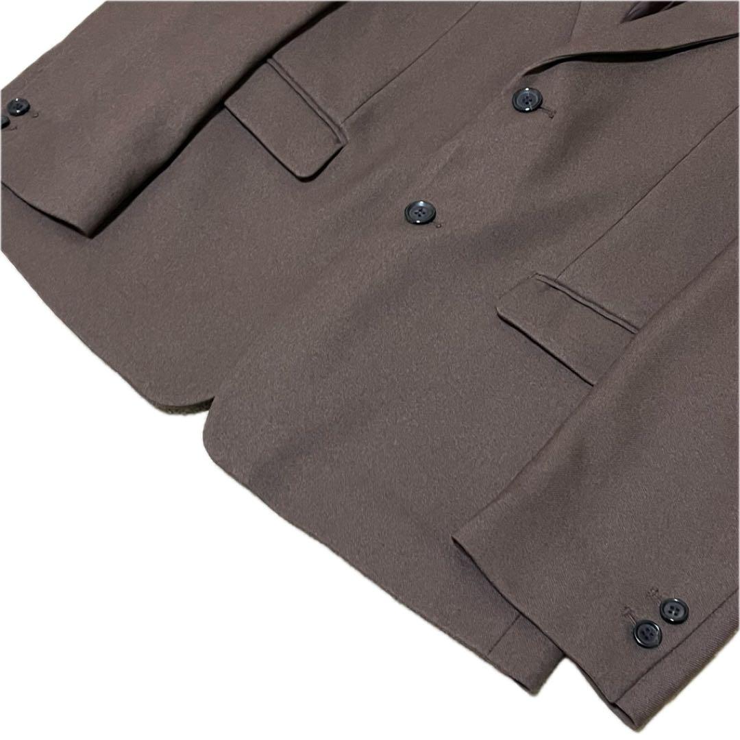 ✨極美品✨現行品✨MR.OLIVE 2Bジャケット ブラウン L 伸縮性 日本製